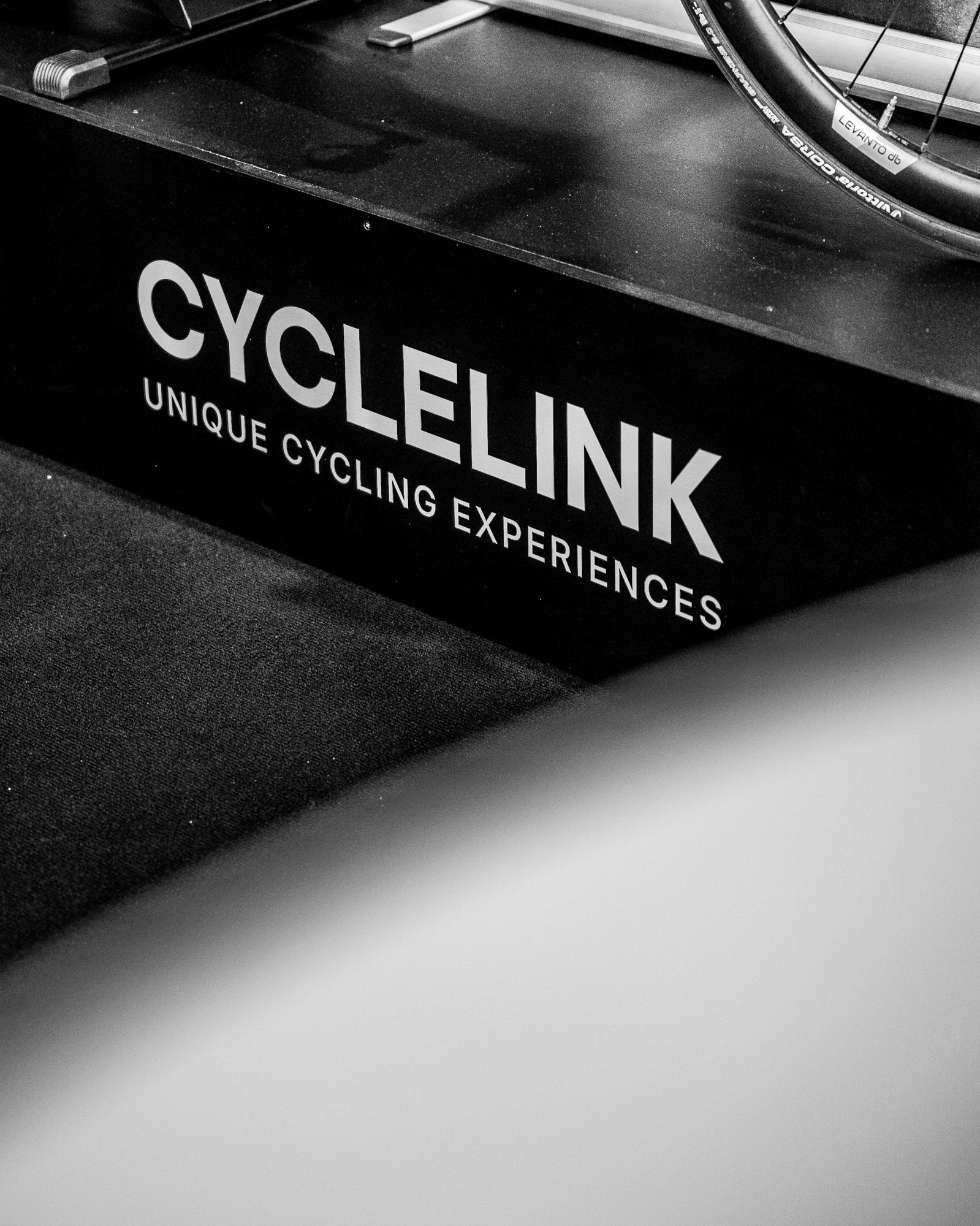 CycleLink standdetail tijdens wielerbeurs — eventfotografie Socialtee