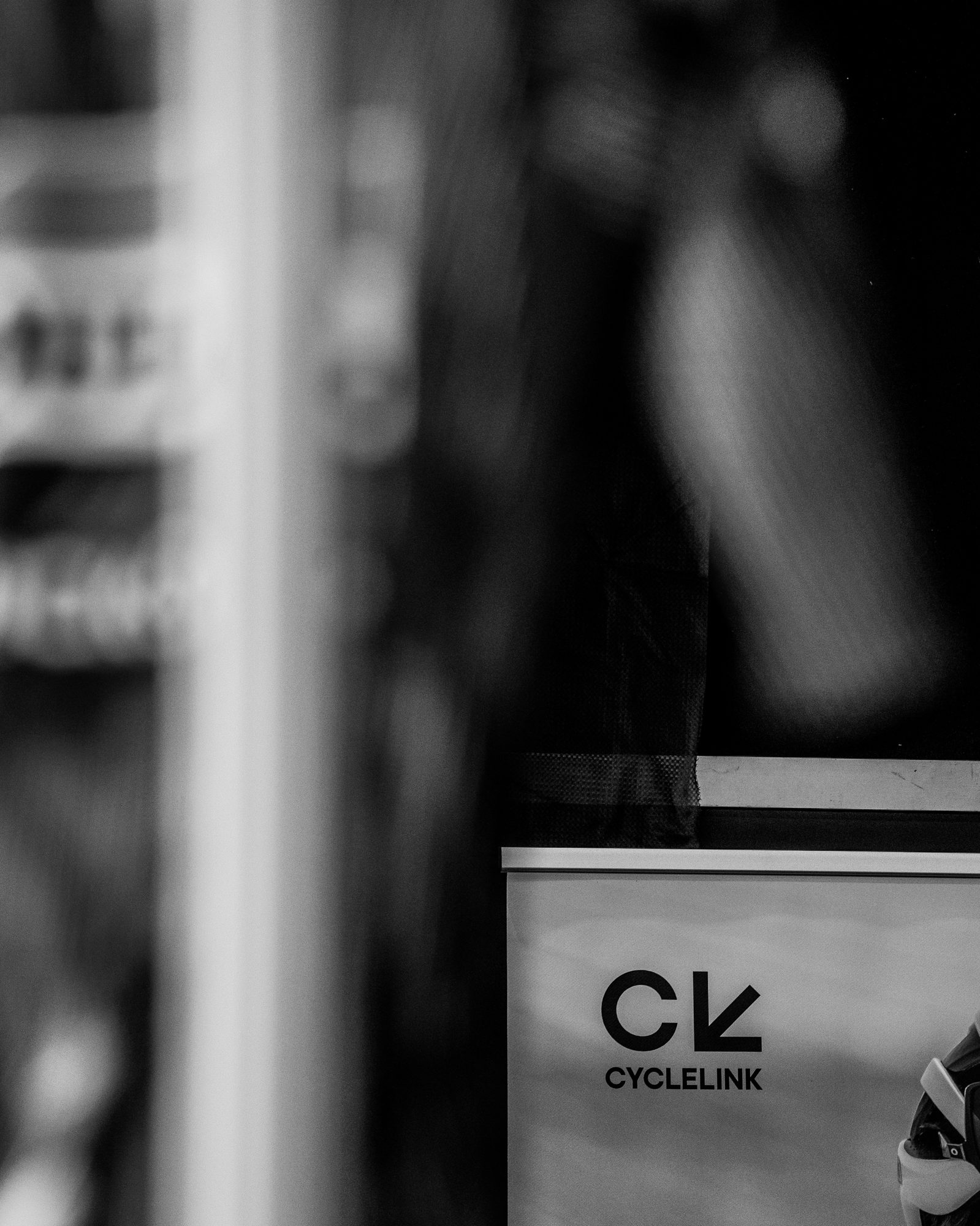 Sfeerbeeld van de CycleLink stand tijdens het wielerevent